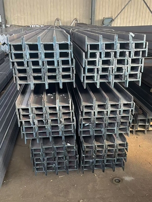 AISI/JIS/ASTM/DIN/BS 표준에 따라 철강 구조물 건축에 대한 내구성 있는 진열 철강 받침 벽 기둥