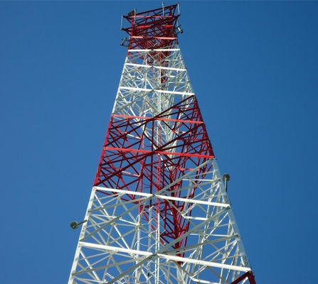 고품질 맞춤형 삼각형 각 강철 통신 타워 키트